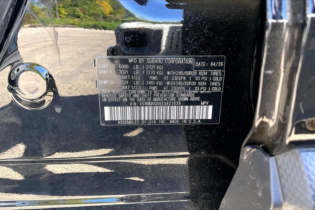 2026 Subaru Ascent Limited
