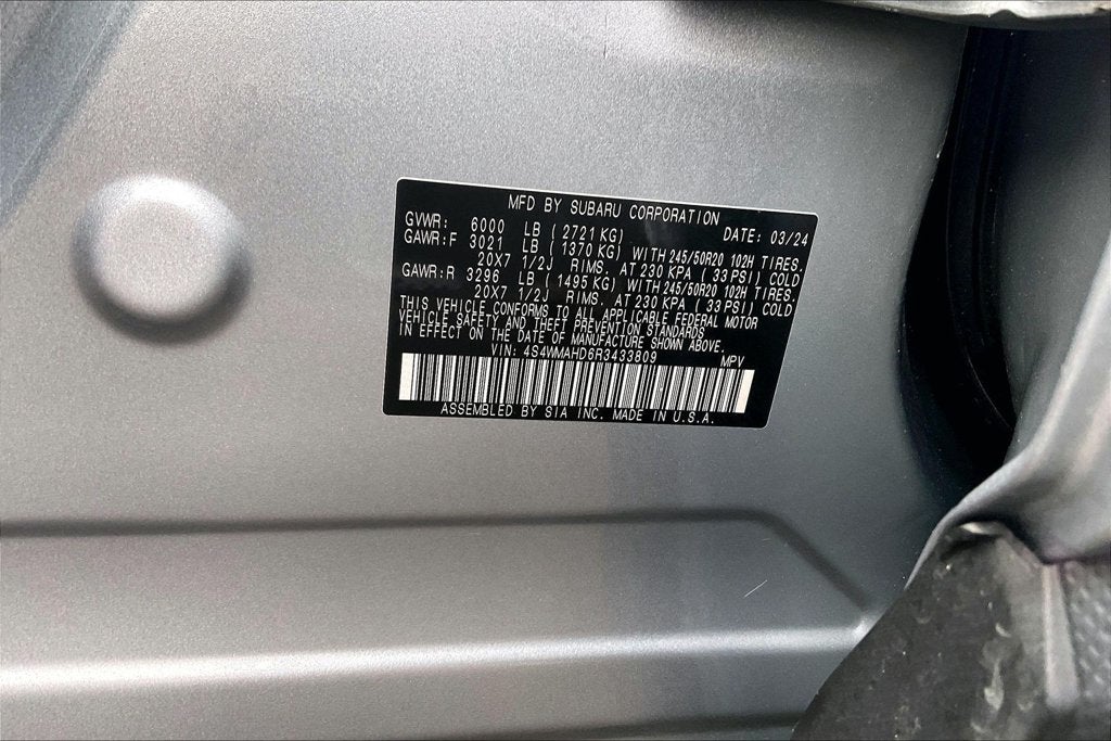2024 Subaru Ascent Onyx Edition