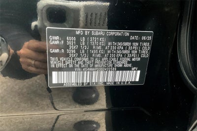 2025 Subaru Ascent Limited