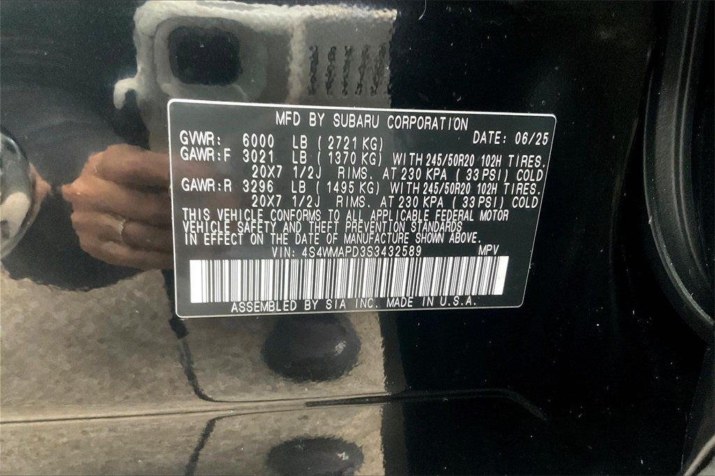 2025 Subaru Ascent Limited