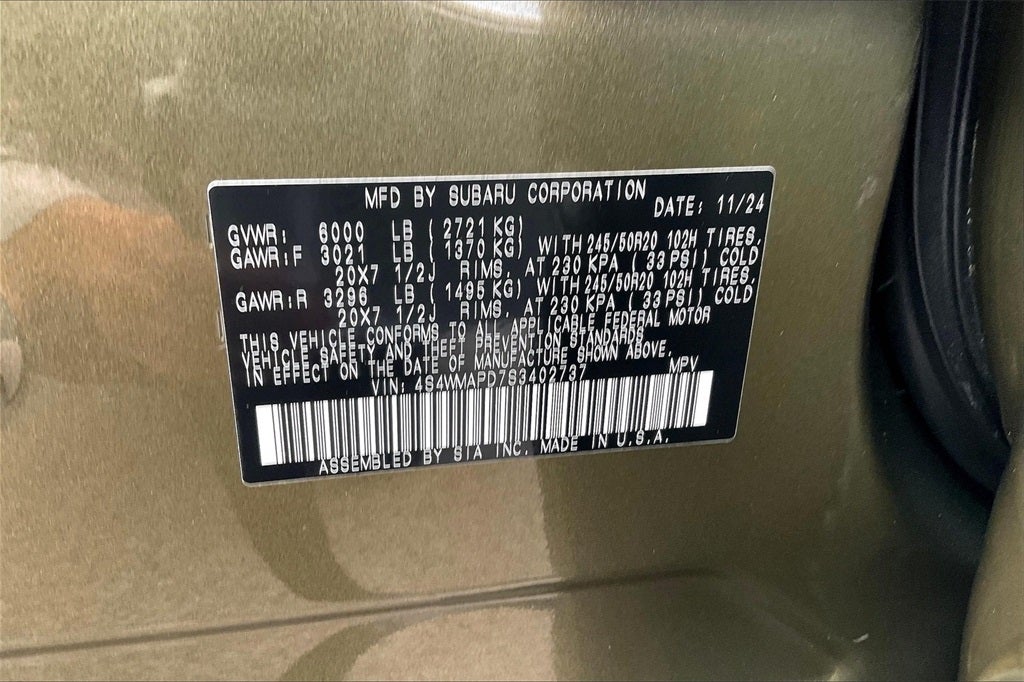 2025 Subaru Ascent Limited