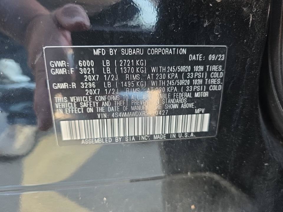 2024 Subaru Ascent Touring