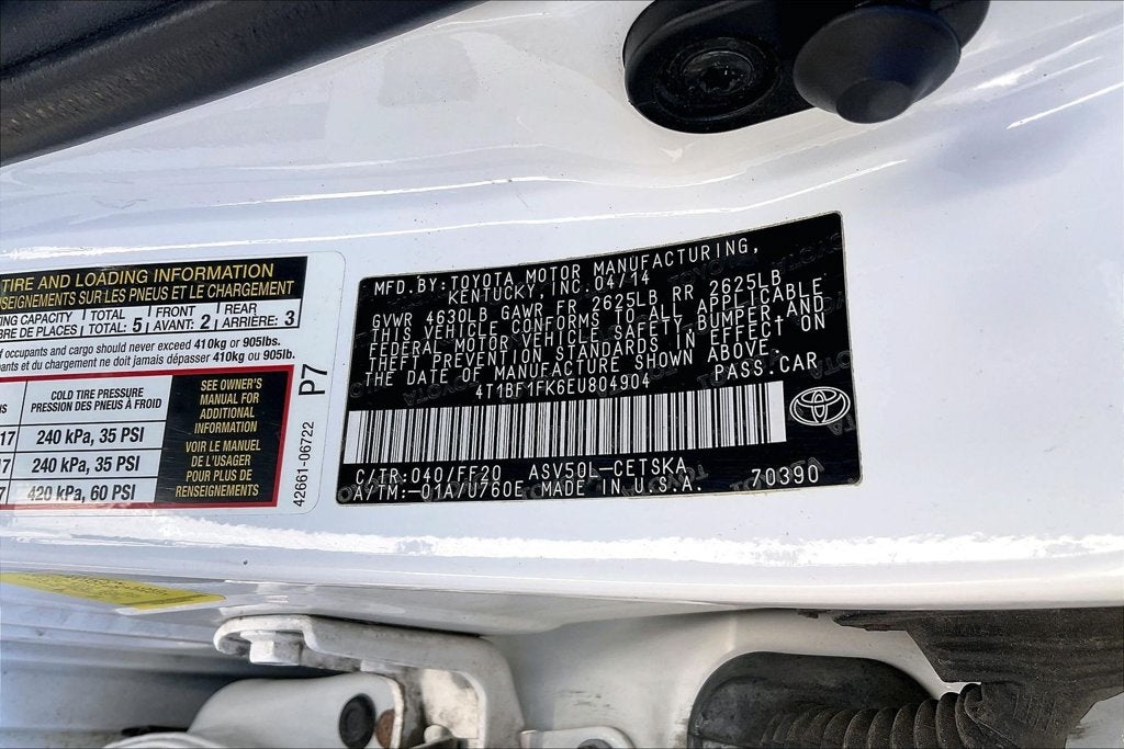 2014 Toyota Camry SE
