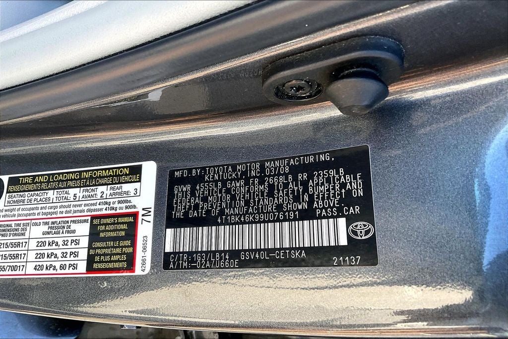 2009 Toyota Camry SE