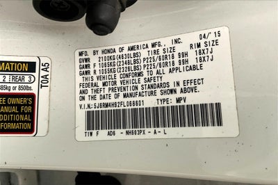 2015 Honda CR-V Touring