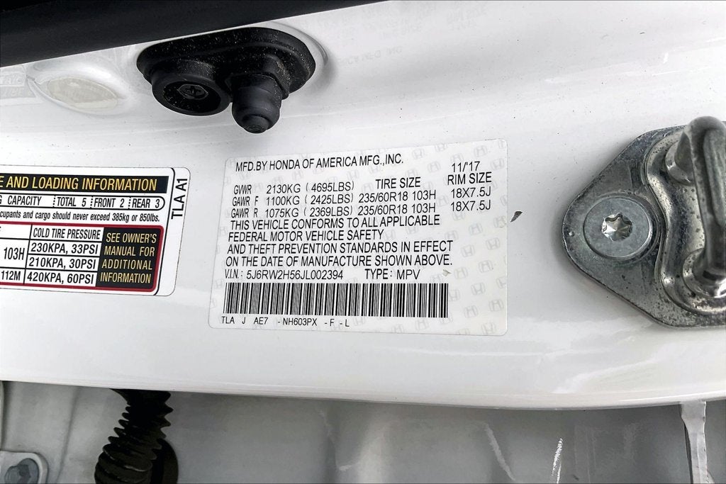 2018 Honda CR-V EX