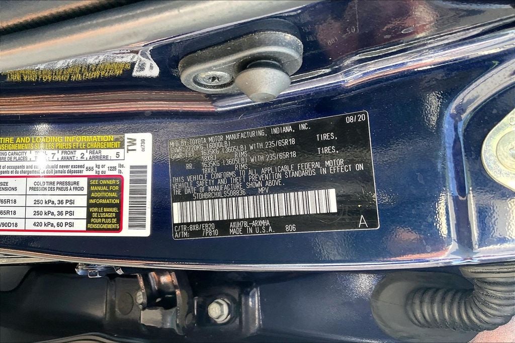 2020 Toyota Highlander Hybrid XLE