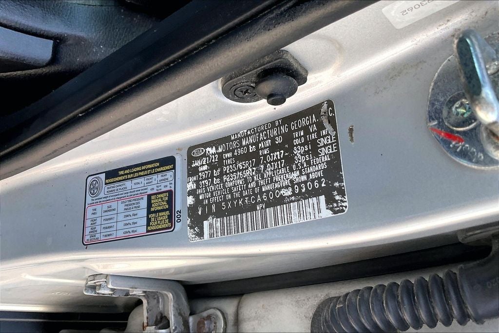 2012 Kia Sorento LX