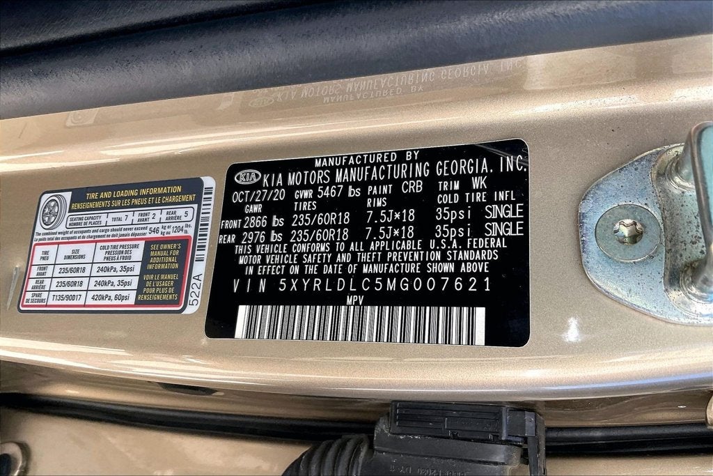 2021 Kia Sorento S