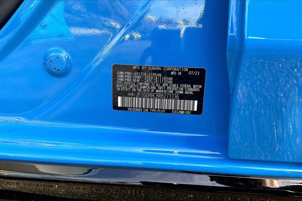 2024 Subaru Impreza 2.5RS