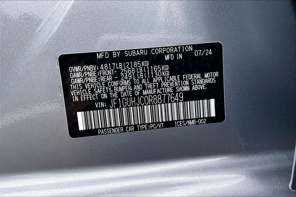 2024 Subaru Impreza 2.5RS