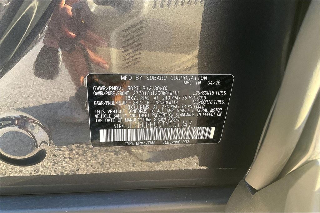 2026 Subaru Outback Premium