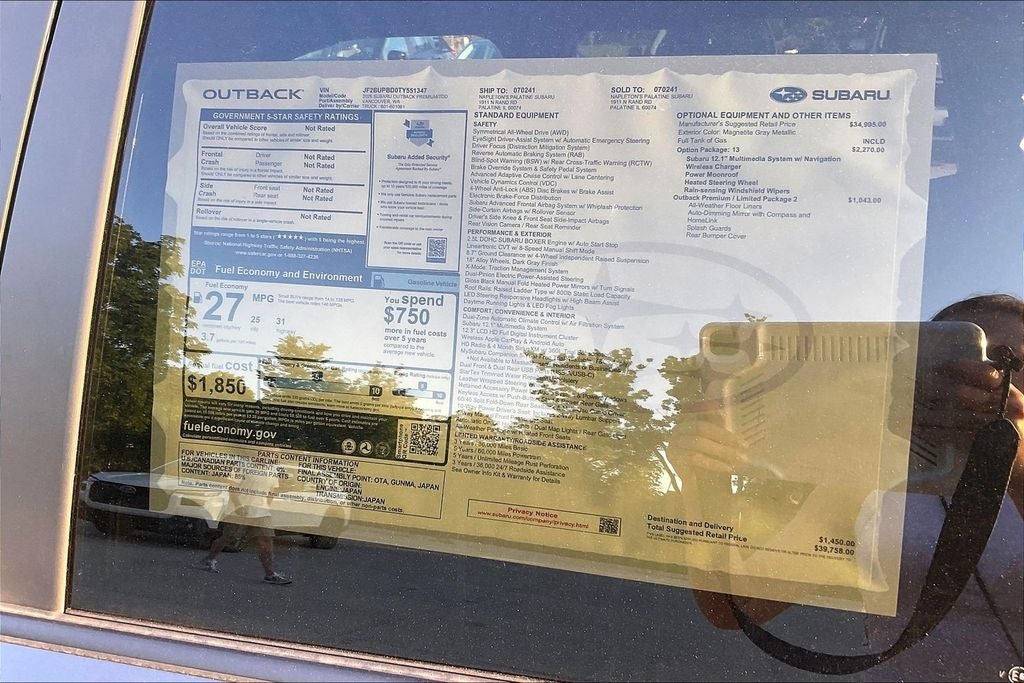 2026 Subaru Outback Premium