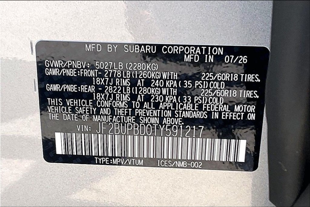 2026 Subaru Outback Premium