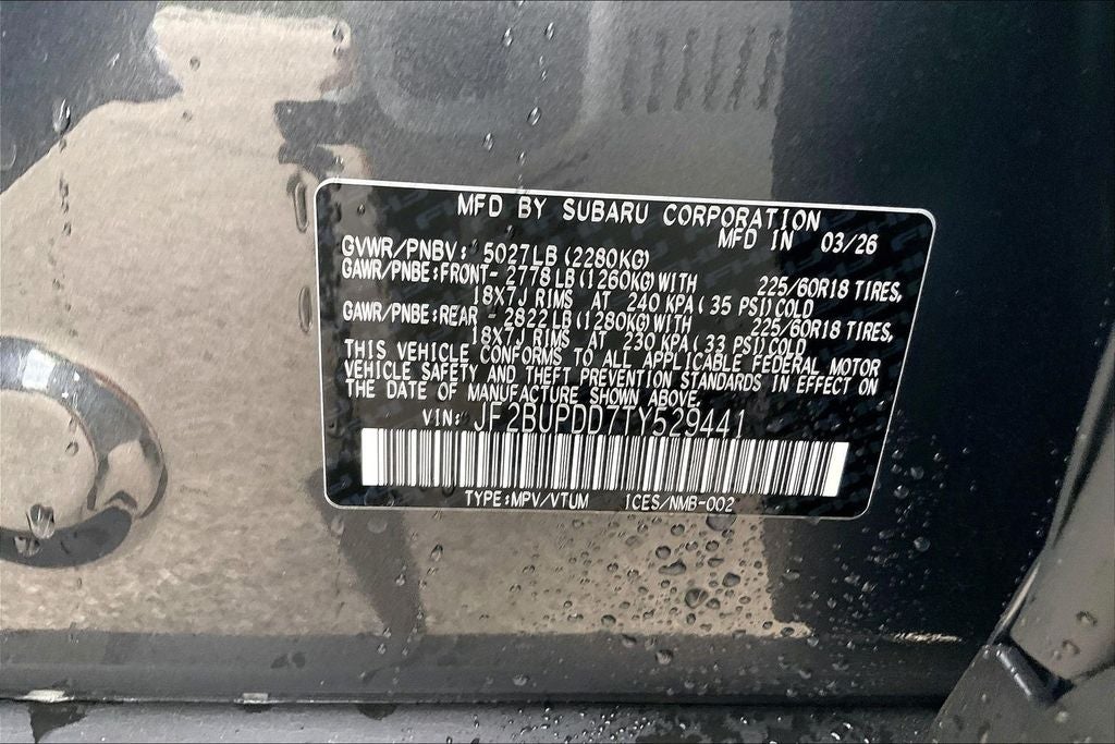 2026 Subaru Outback Limited