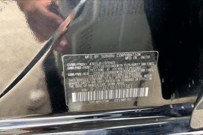 2019 Subaru Crosstrek 2.0i Premium