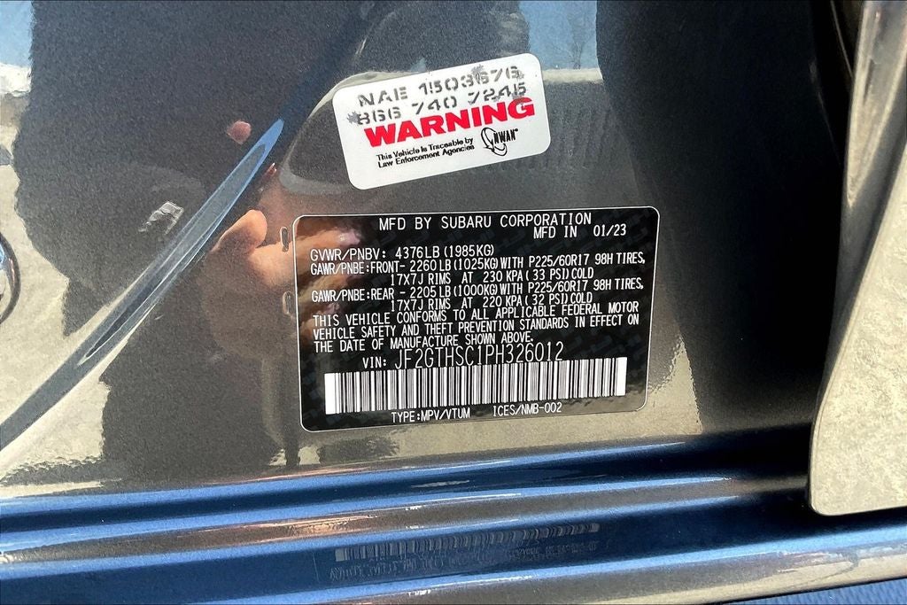 2023 Subaru Crosstrek Sport SPORT