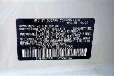2024 Subaru Crosstrek Premium