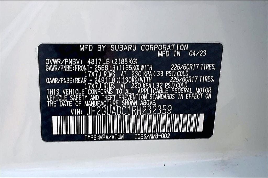 2024 Subaru Crosstrek Premium