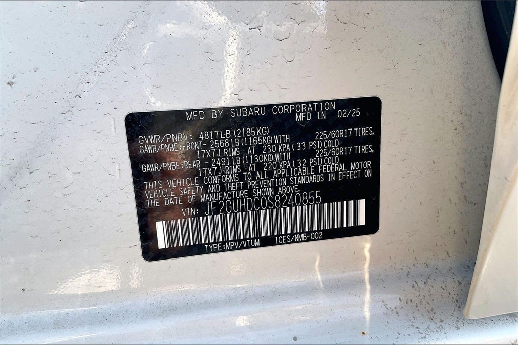 2025 Subaru Crosstrek Premium