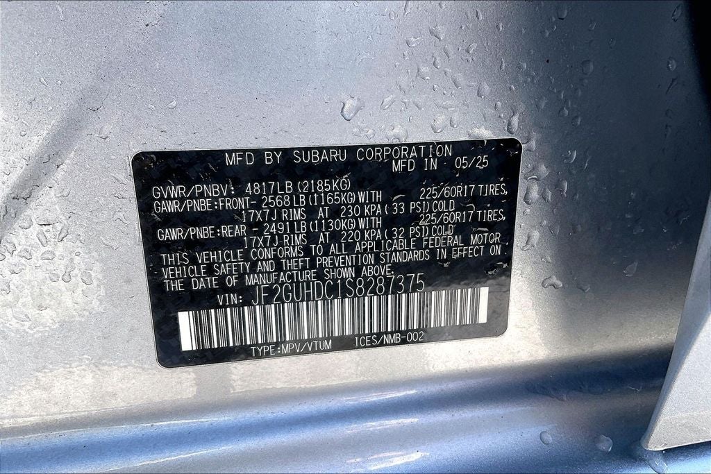 2025 Subaru Crosstrek Premium