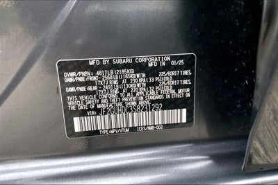 2025 Subaru Crosstrek Premium