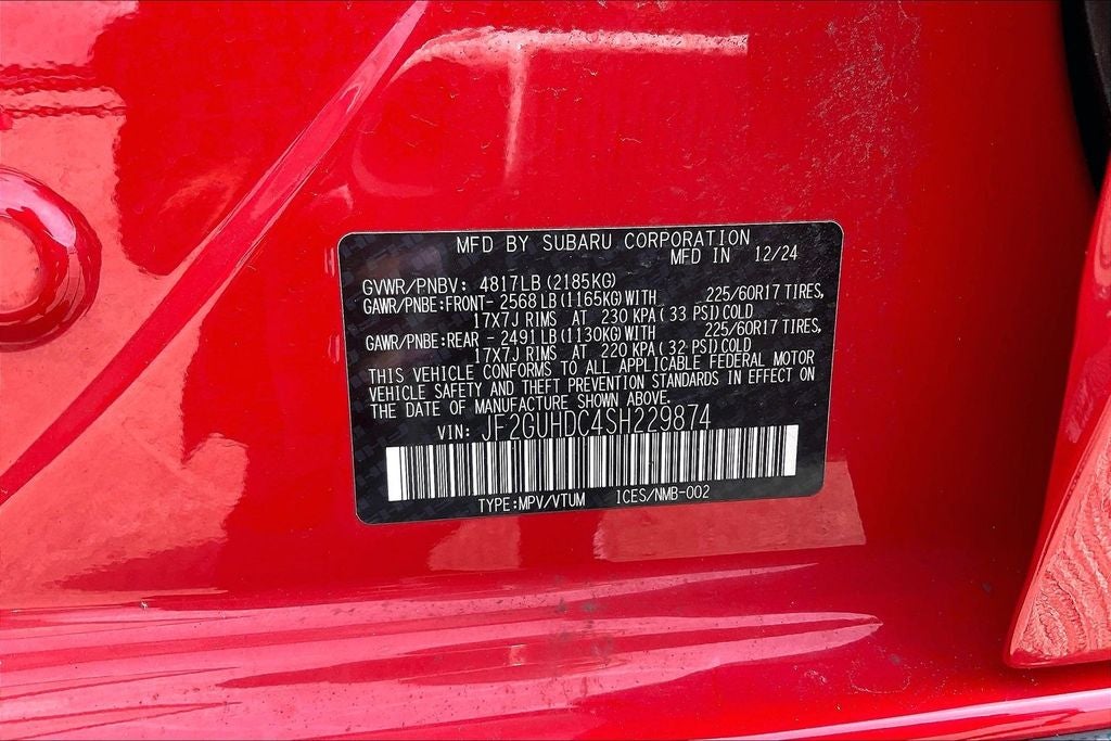 2025 Subaru Crosstrek Premium