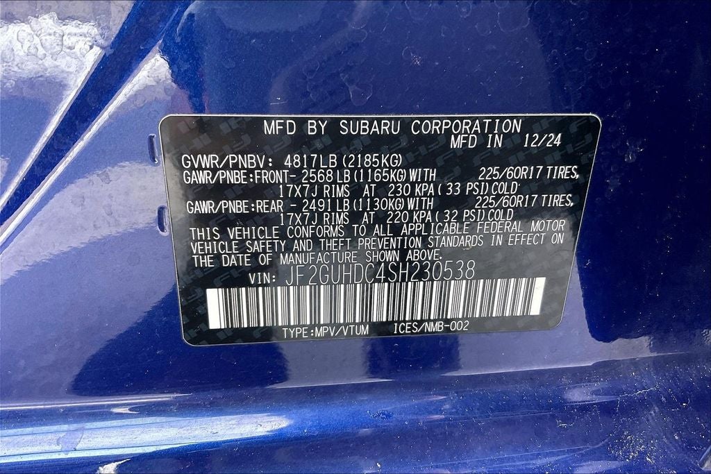 2025 Subaru Crosstrek Premium