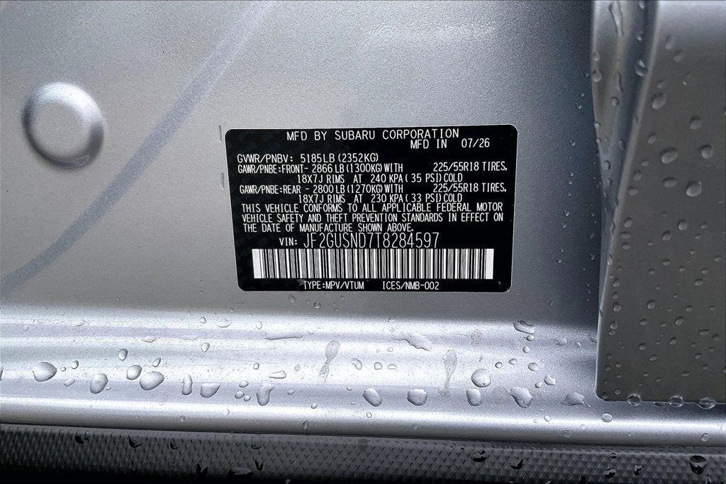 2026 Subaru Crosstrek Hybrid Limited