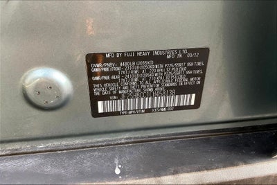 2012 Subaru Forester 2.5X Premium