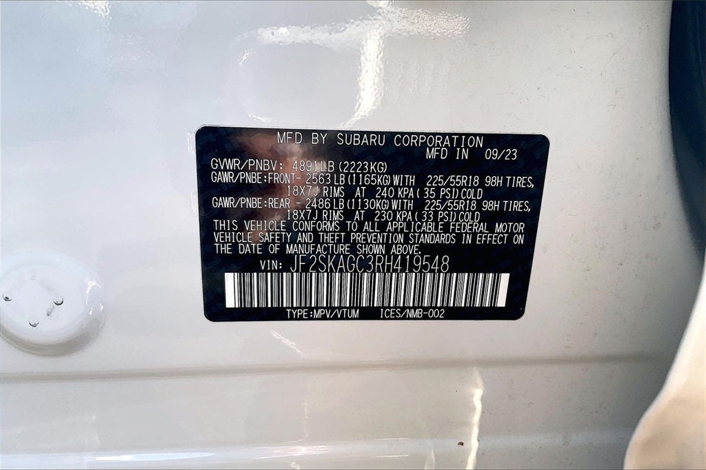 2024 Subaru Forester Sport