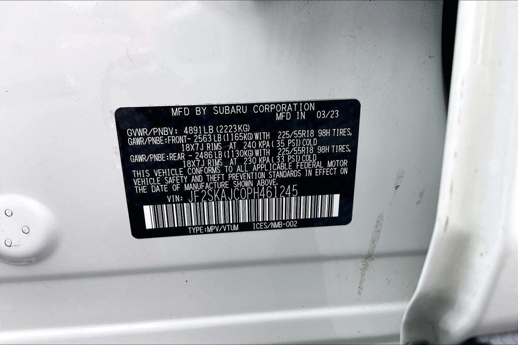 2023 Subaru Forester Sport