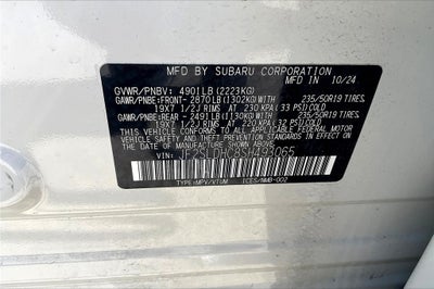 2025 Subaru Forester Sport