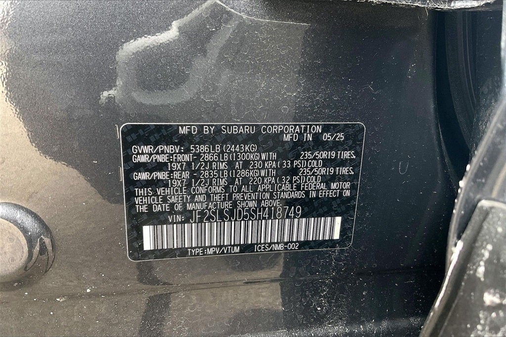 2025 Subaru Forester Hybrid Sport