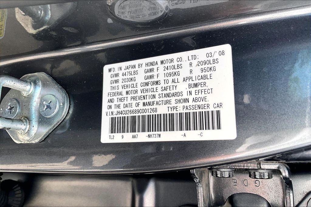 2009 Acura TSX Base