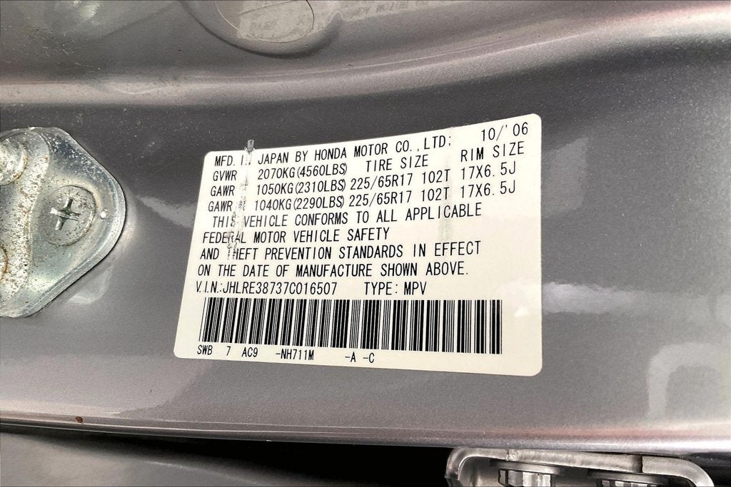 2007 Honda CR-V EX-L