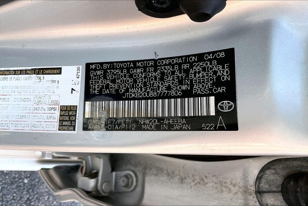 2008 Toyota Prius Base