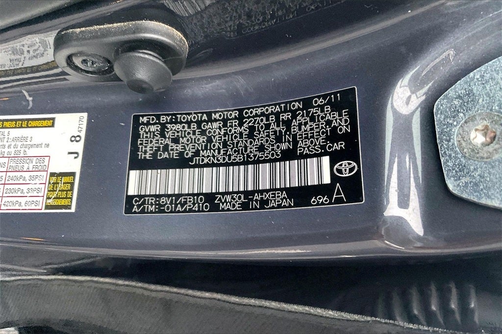 2011 Toyota Prius One