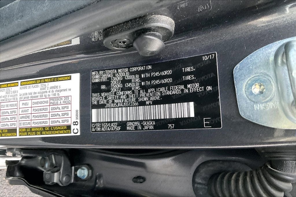 2018 Toyota 4Runner Limited