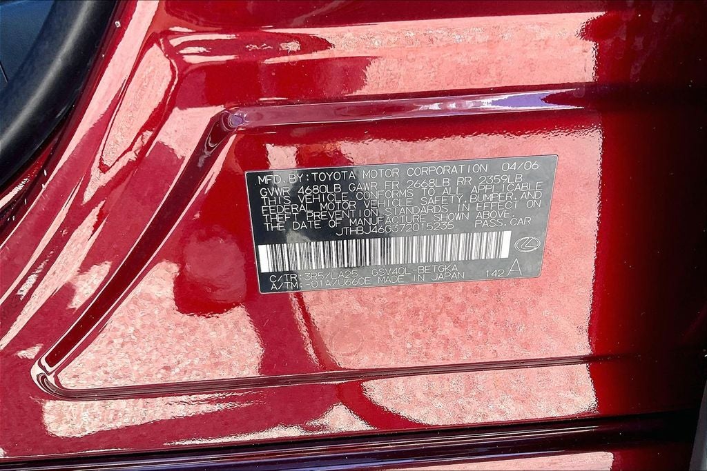 2007 Lexus ES 350