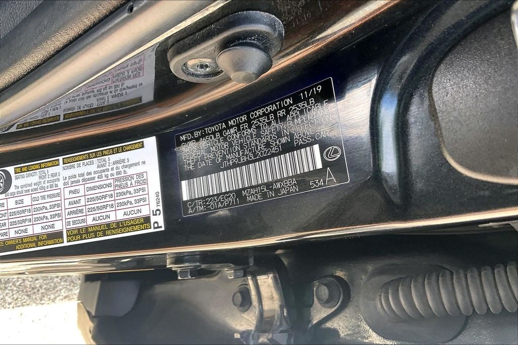 2020 Lexus UX 250h Base