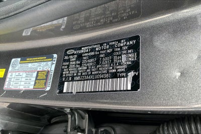2020 Hyundai Tucson SE