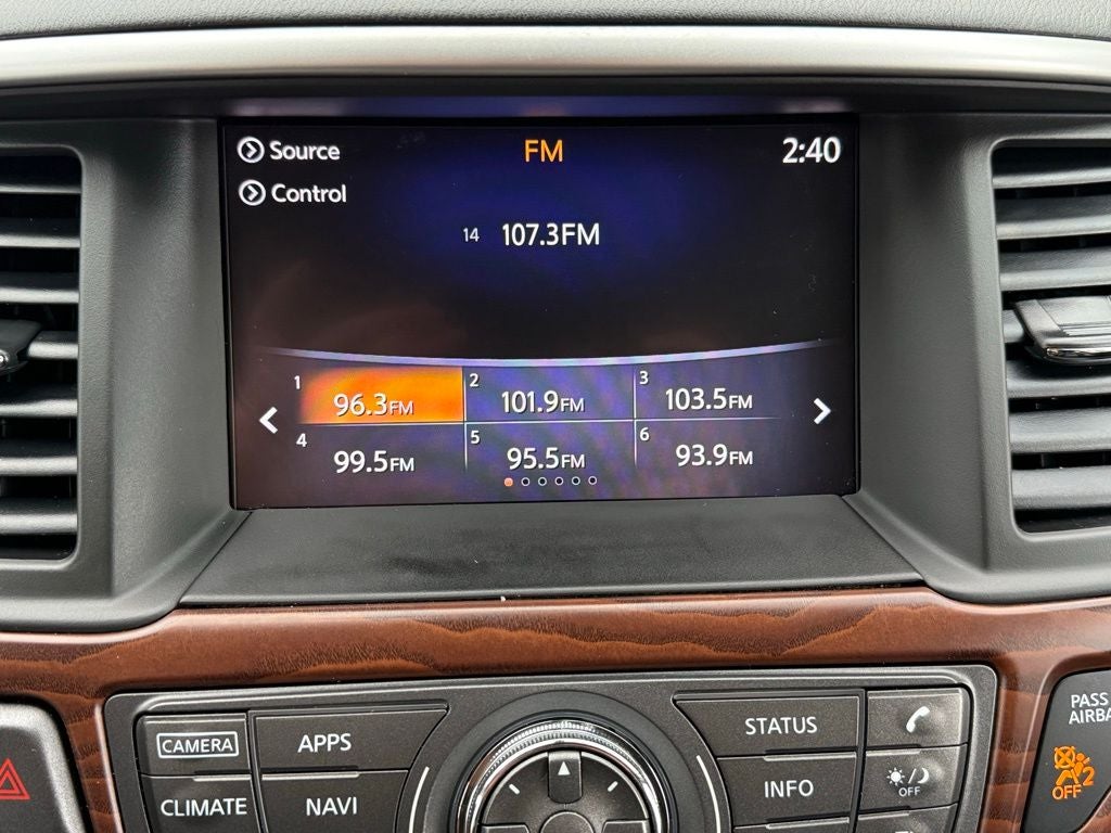 2018 Nissan Pathfinder Platinum