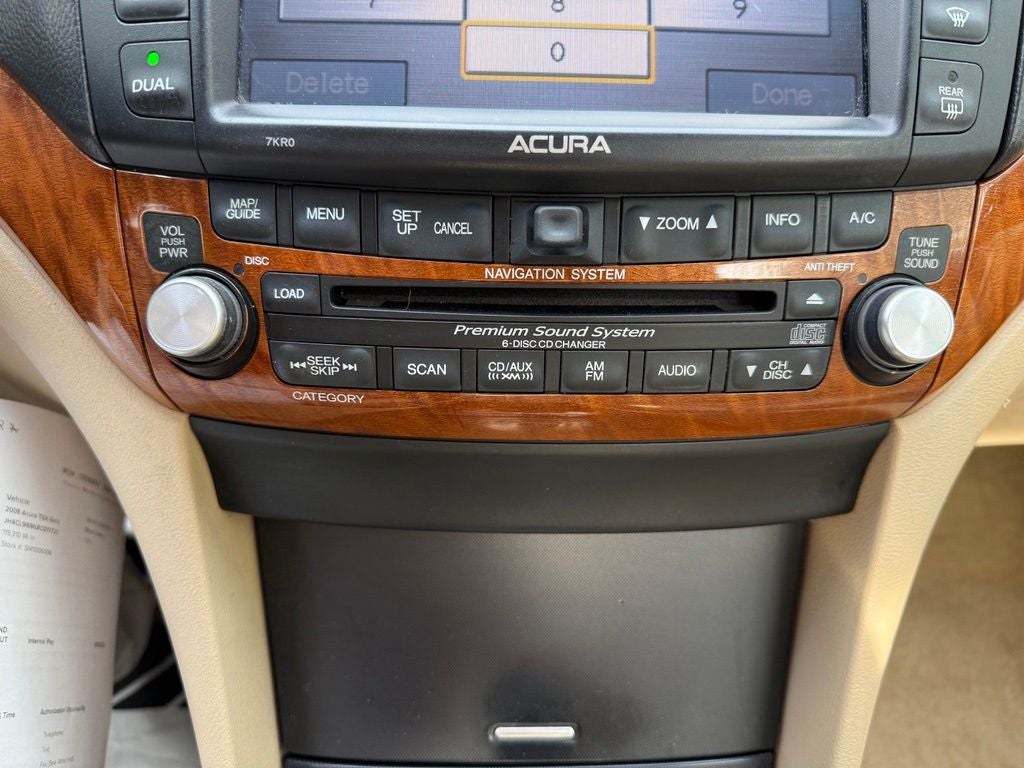 2008 Acura TSX Base Navigation