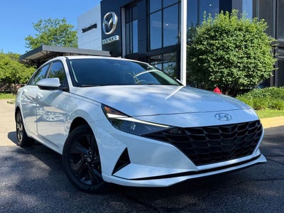 2023 Hyundai Elantra Hybrid Blue