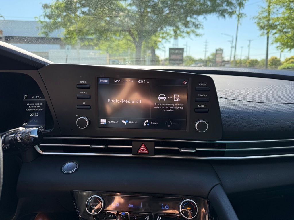 2023 Hyundai Elantra Hybrid Blue