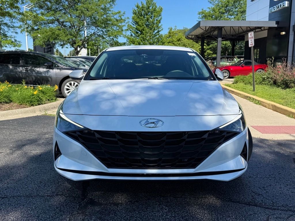 2023 Hyundai Elantra Hybrid Blue