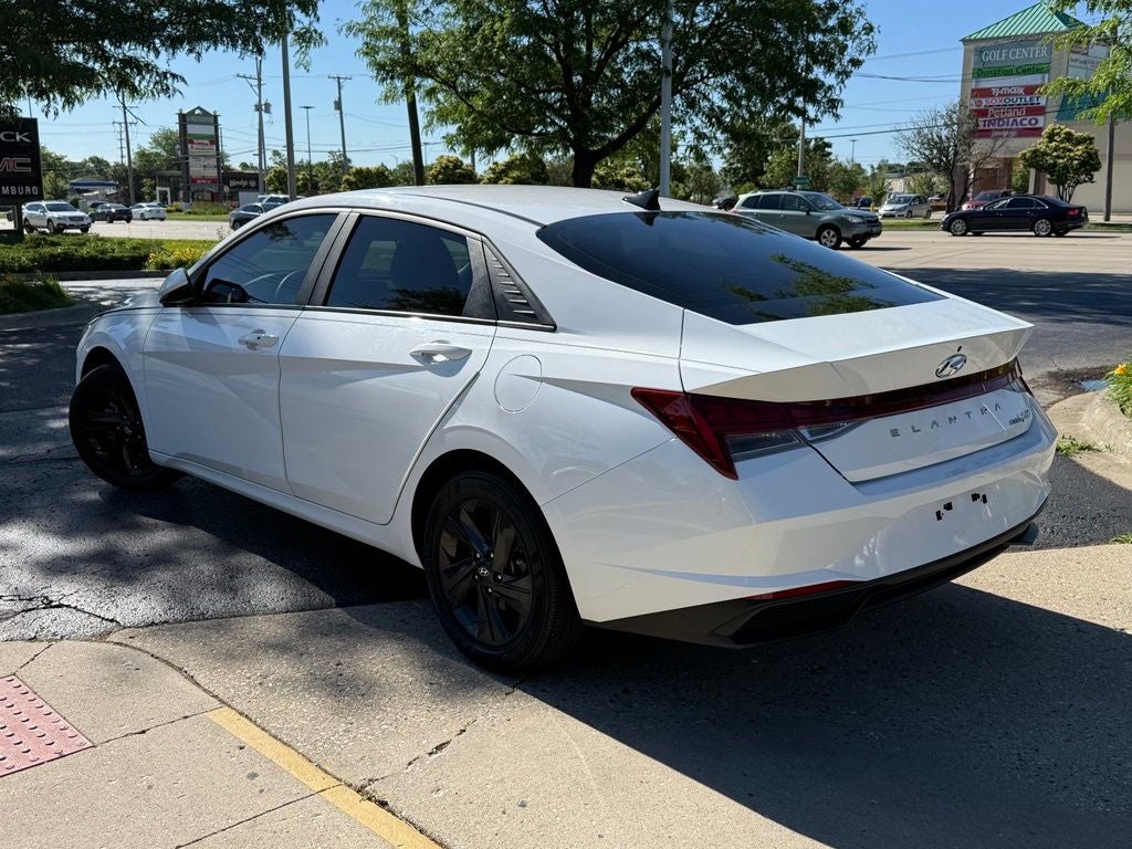 2023 Hyundai Elantra Hybrid Blue