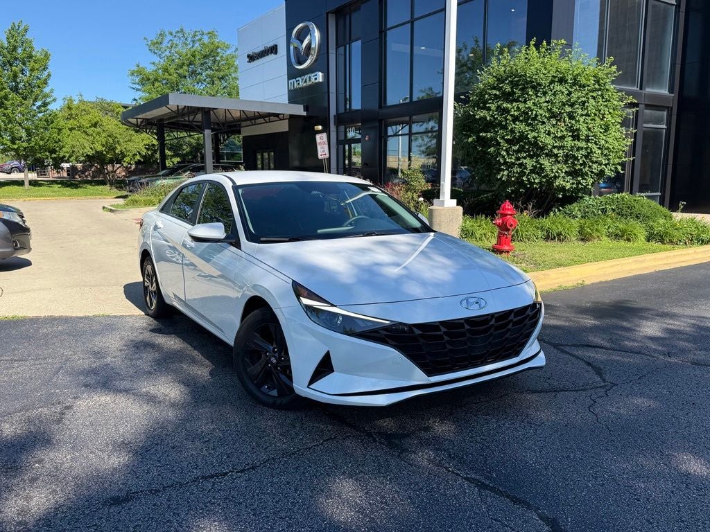2023 Hyundai Elantra Hybrid Blue