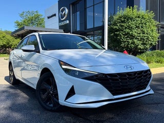 2023 Hyundai Elantra Hybrid Blue